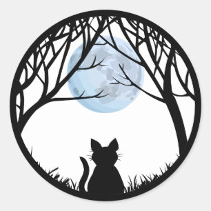 Cat Stickers Spaß Halloween Cat Stickers Cat Lover