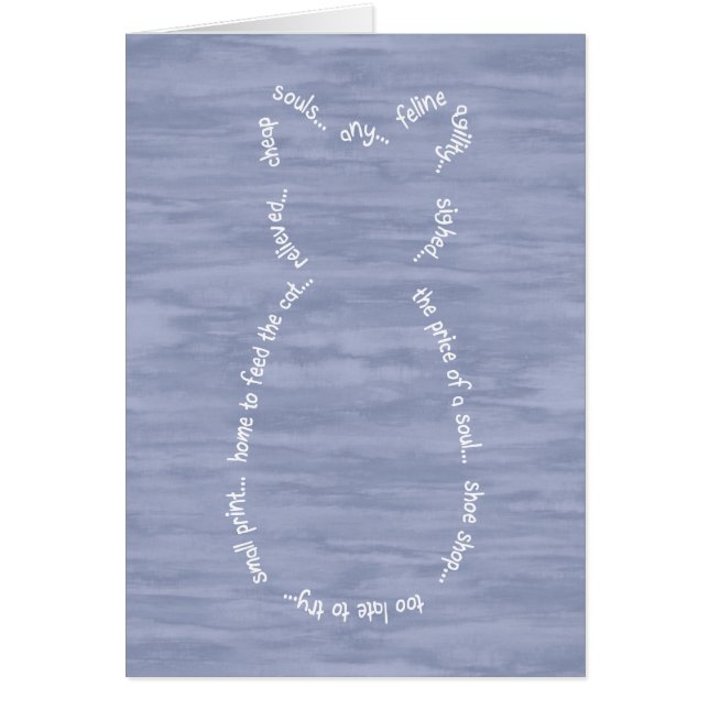 Cat Story Card (Vorne)