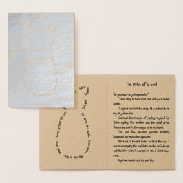 Cat Story Foil Card Folienkarte