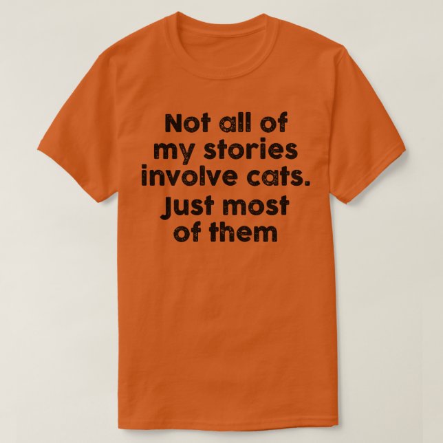 Cat Story T-Shirt (Design vorne)