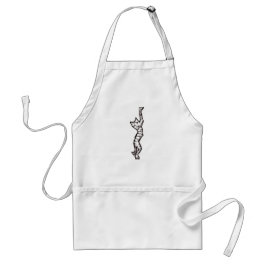 Cat Stretch! Schürze