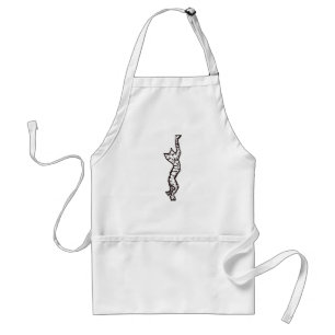 Cat Stretch! Schürze