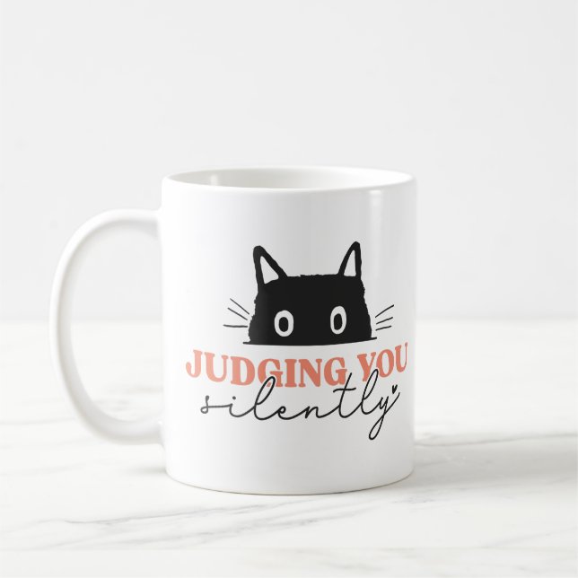 Cat stumm beurteilen kaffeetasse (Links)