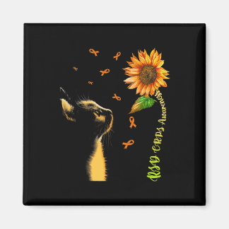 Cat Sunflower RSD CRPS Bewusstsein Magnet