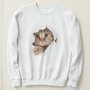 Cat Sweatshirt - Zweckmäßig gemütlich und Niedlich