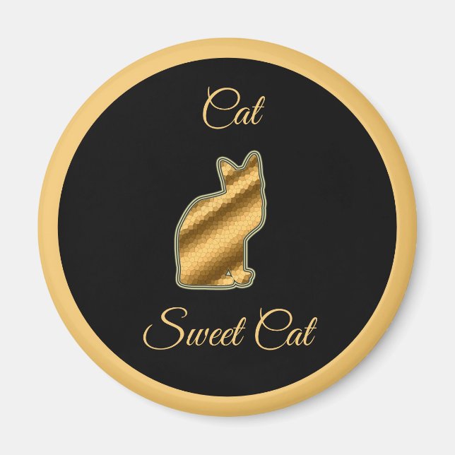 Cat Sweet Cat Magnet (Vorne)
