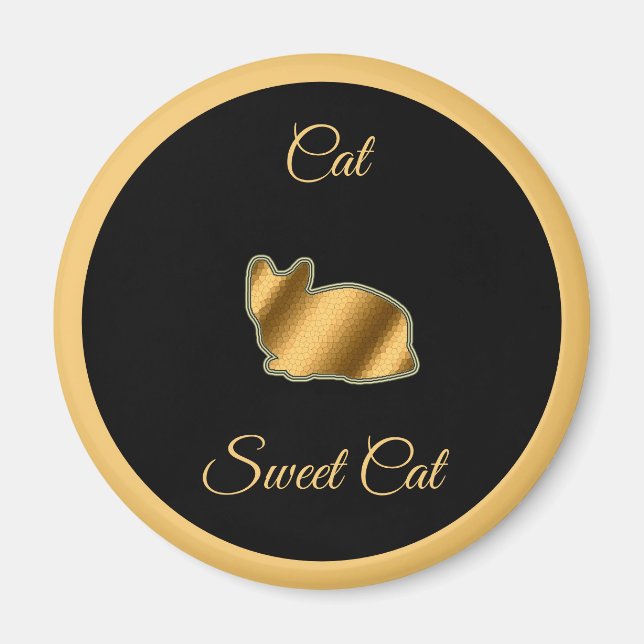 Cat Sweet Cat Magnet (Vorne)