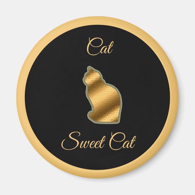 Cat Sweet Cat Magnet (Vorne)