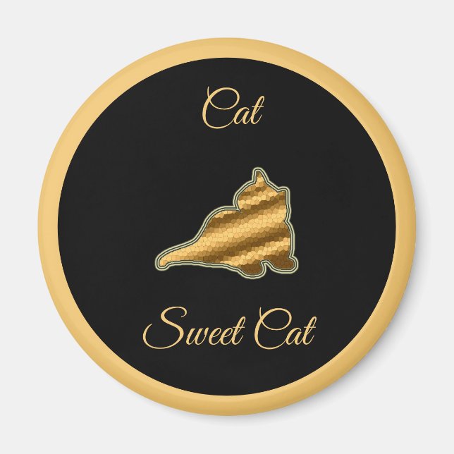 Cat Sweet Cat Magnet (Vorne)