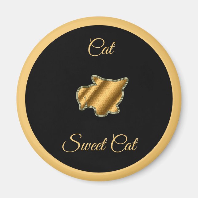 Cat Sweet Cat Magnet (Vorne)