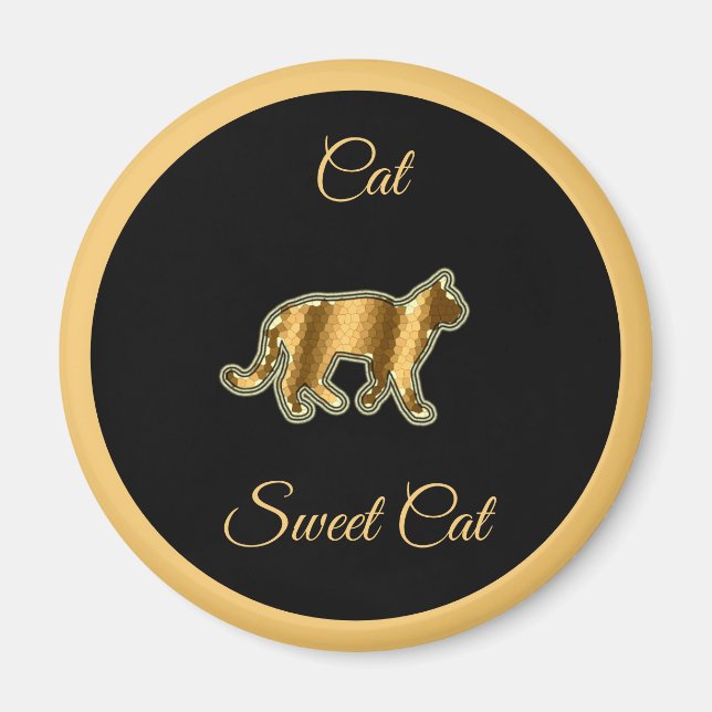 Cat Sweet Cat Magnet (Vorne)