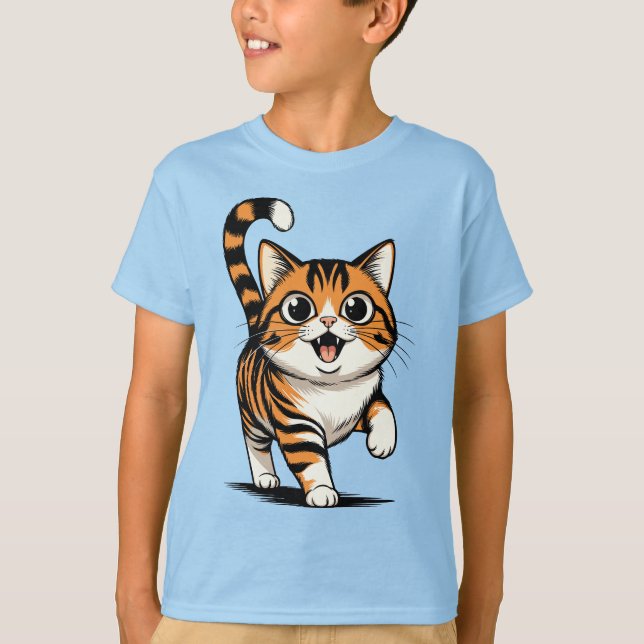 cat T-Shirt (Vorderseite)