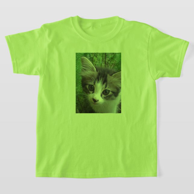 Cat T - Shirt für Mädchen (Ablage )