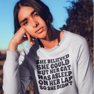 CAT-T-SHIRTS, VON DENEN SIE GLAUBTE, SIE KÖNNTE DE T-Shirt
