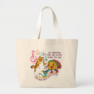 CAT TACO STACCATO CHRISTLICH JUMBO STOFFBEUTEL