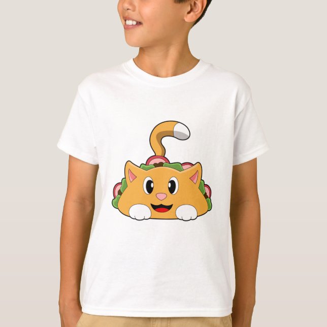 Cat Taco T-Shirt (Vorderseite)