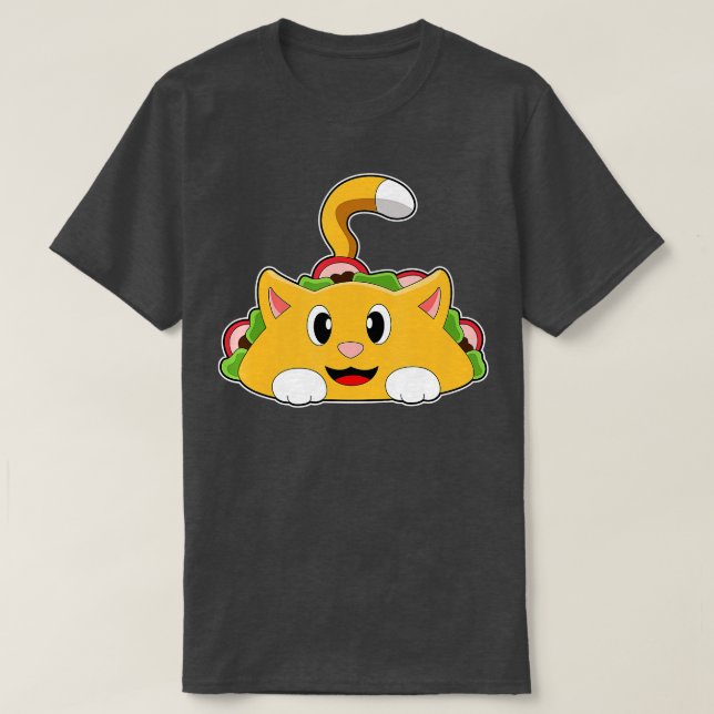 Cat Taco T-Shirt (Design vorne)