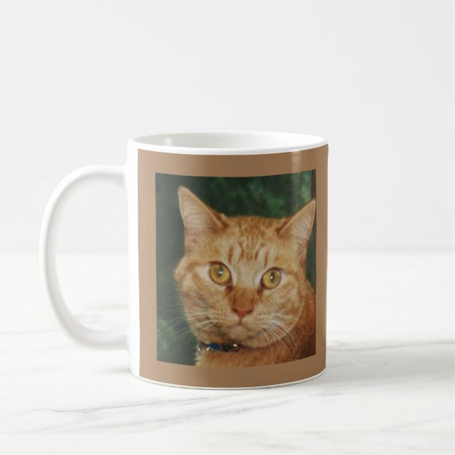 Cat Tasse Essen Purr Liebe (Links)