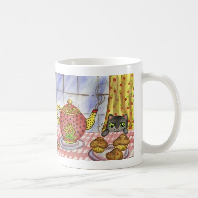 Cat Teapot-Tasse Kaffeetasse (Rechts)