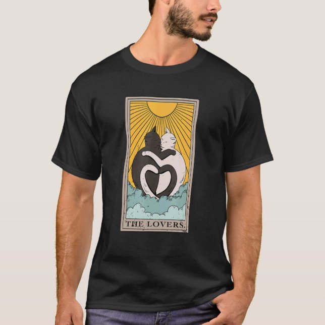 Cat The   Tarot Card for a Tarot Card Reader T-Shirt (Vorderseite)