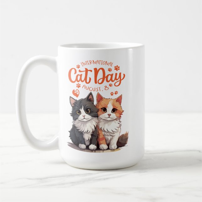Cat-Themed Kaffeetasse (Links)