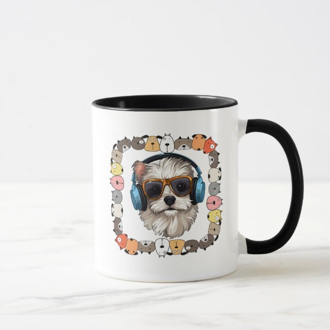Cat-Themed Tasse (Rechts)