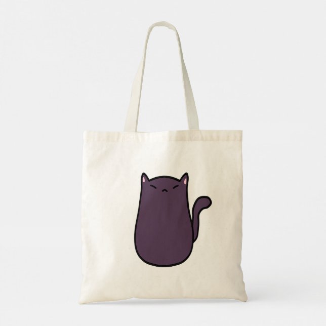 Cat Tote Bag Tragetasche (Rückseite)