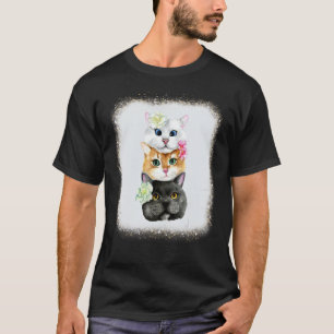 Cat Tower Liebe R Vater Mama Boy Girl Leopard Blea T-Shirt