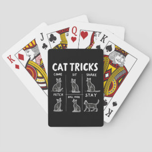 Cat Tricks Purr Fectly Unglaublich witzig Feline F Spielkarten
