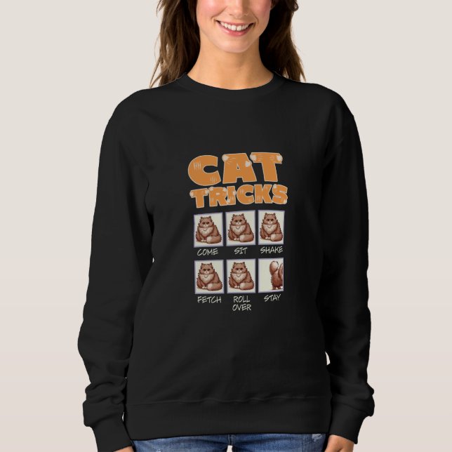 Cat Tricks Sweatshirt (Vorderseite)