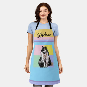 Cat Tuxedo Pastel Cats Womens Pastel Girls Schürze