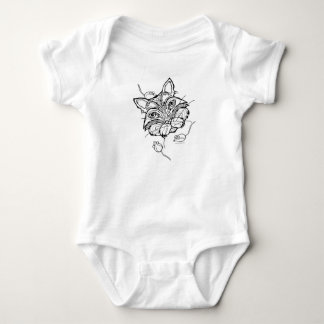 CAT U. MÄUSE FÄRBEN SIE ES BABY-T - SHIRTS, BABY STRAMPLER