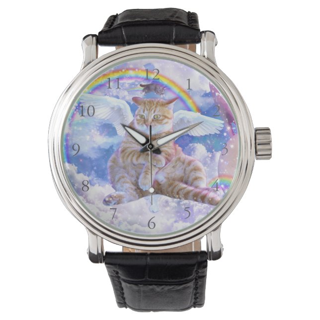 Cat Unicorn - Caticorn Armbanduhr (Vorderseite)