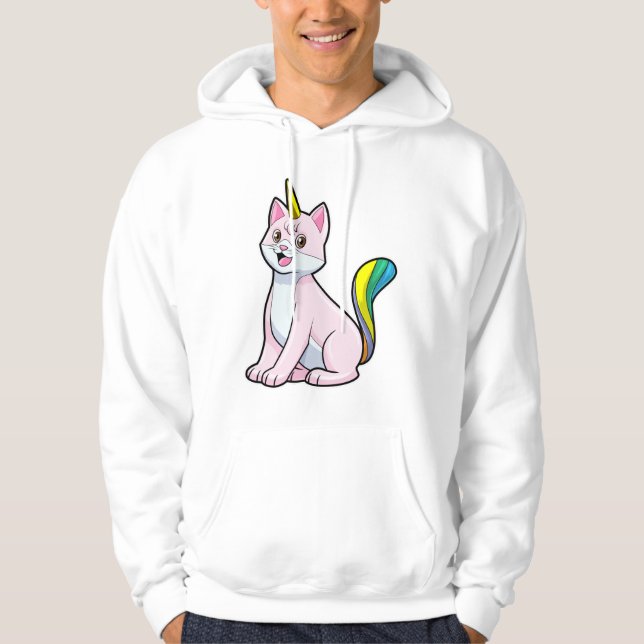 Cat Unicorn Hoodie (Vorderseite)