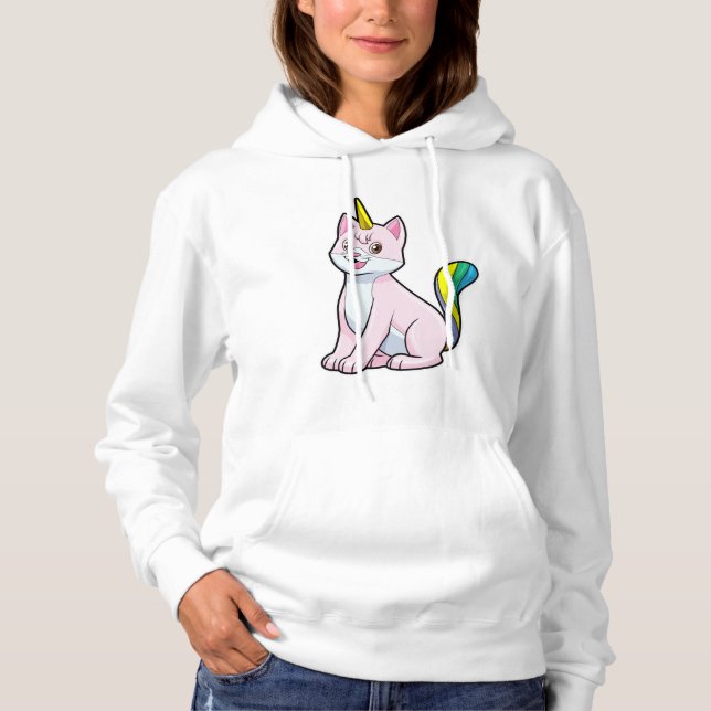 Cat Unicorn Hoodie (Vorderseite)