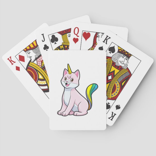 Cat Unicorn Spielkarten (Rückseite)