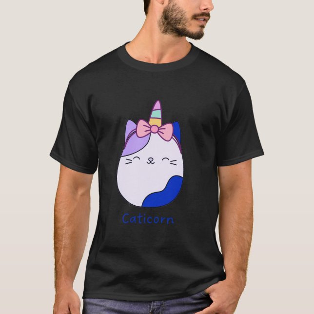 Cat Unicorn Squad Stufftier Plush Mall T-Shirt (Vorderseite)
