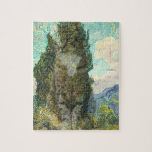 Cat Van Gogh Jigsaw Puzzle