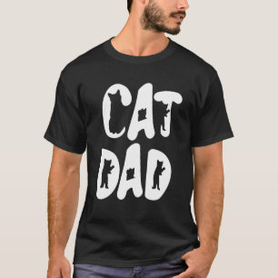 Cat Vater Besitzer Mens Design Kitten Boy Art Matc T-Shirt