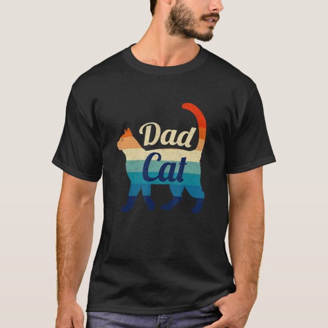Cat Vater Cat Daddy T-Shirt (Vorderseite)