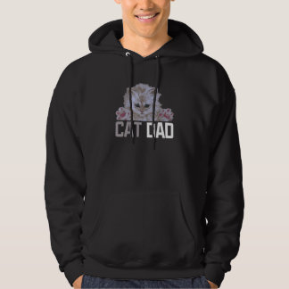 Cat Vater Daddy Kitten Kitty Eigentümer Pelz Paren Hoodie