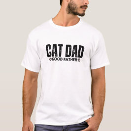 Cat Vater Gute Väter T-Shirt