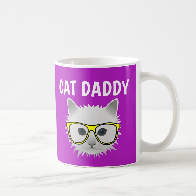 CAT-VATER-KAFFEE-MUGS KAFFEETASSE (Rechts)