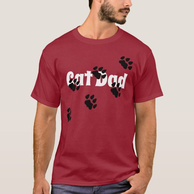 Cat Vater T-Shirt (Vorderseite)