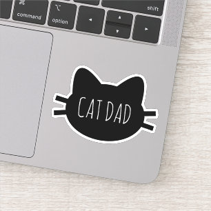 Cat-VATER Vinylschnitt-Gewohnheits-Aufkleber Aufkleber