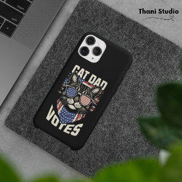 Cat Vater wählt Niedlich die amerikanische Flagge Case-Mate iPhone Hülle