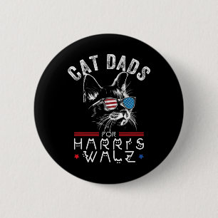 Cat Vaters für Harris Waltz 2024 US-amerikanische Button