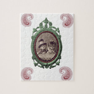 Cat Vintag Jigsaw Puzzle