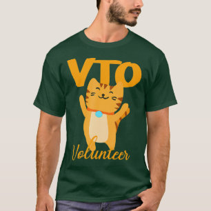 Cat VTO Freiwilliger für Verbündete dieser Liebe V T-Shirt