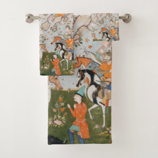 Cat walk badhandtuch set